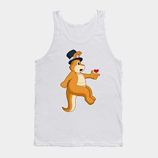 Kangaroo Groom Cylinder Wedding Tank Top